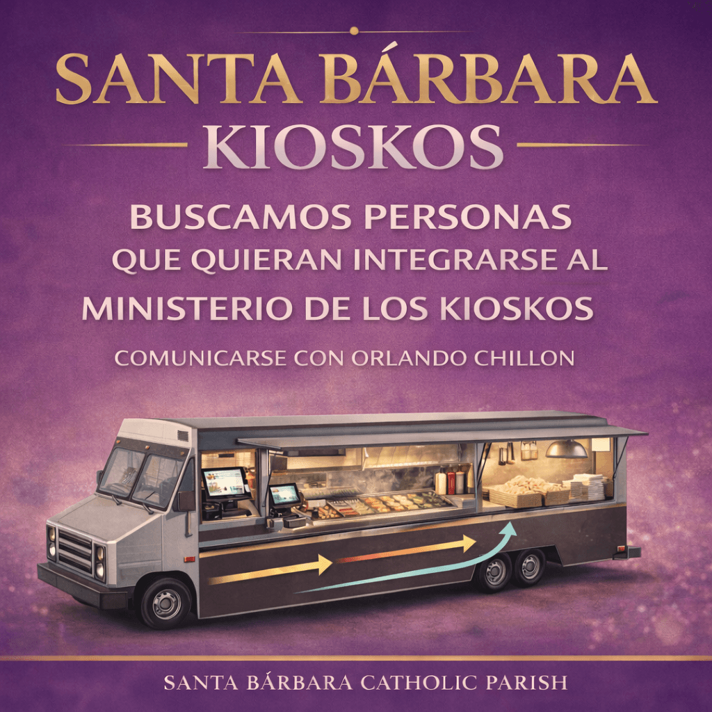 Ministerio de kioskos en Santa Bárbara