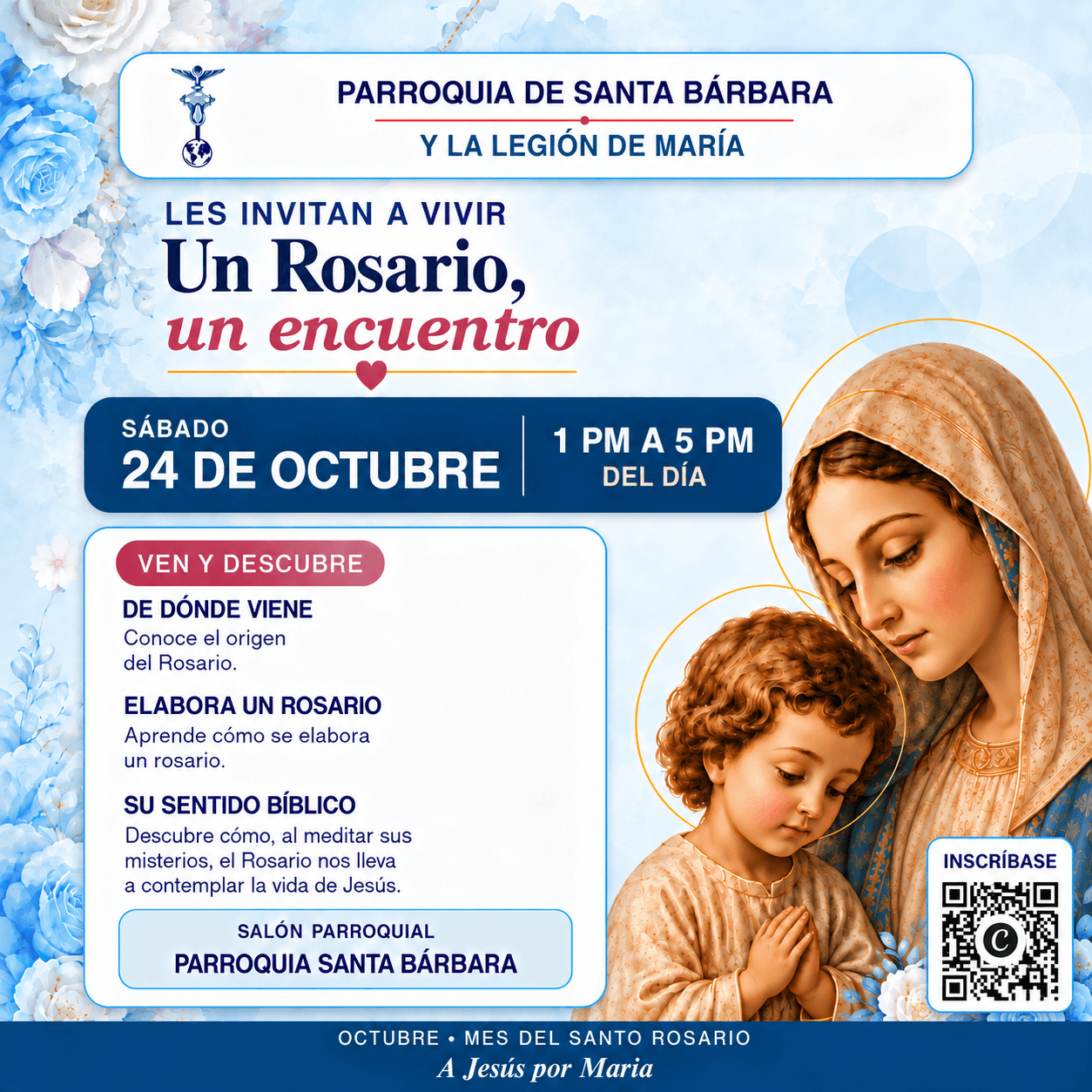 Un Rosario, un encuentro mariano