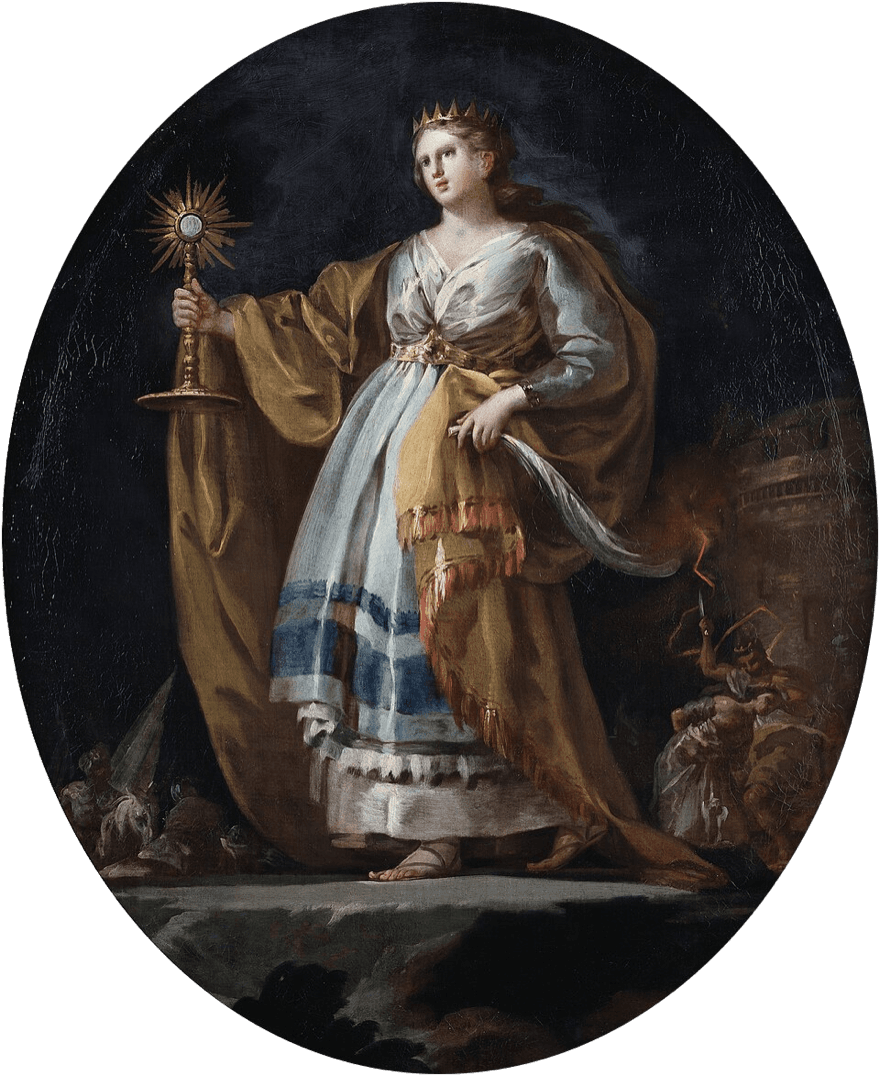 Saint Barbara — painting by Francisco de Goya, 1773